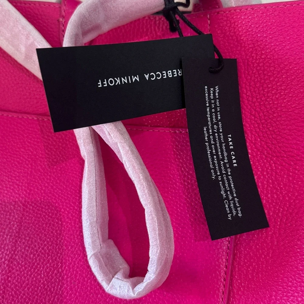 Rebecca Minkoff Megan Nylon Tote – Hot Pink NWT with Dustbag and tags